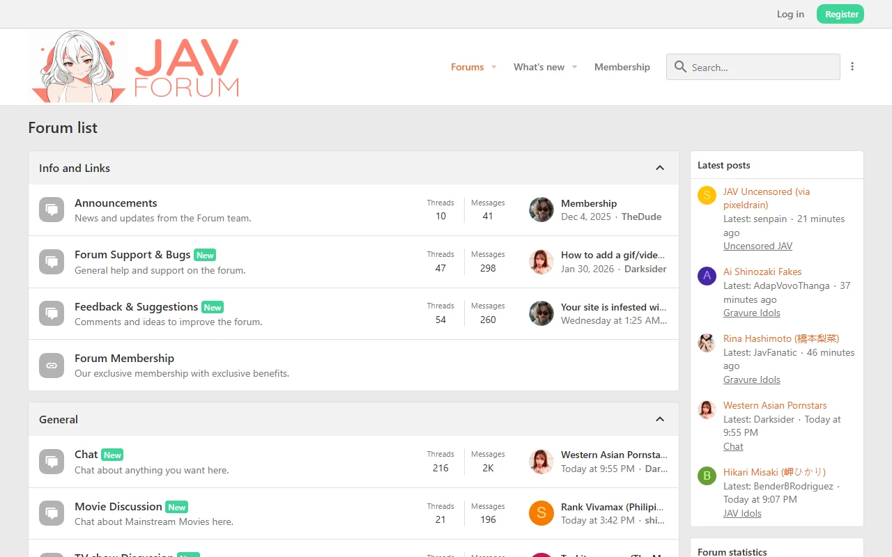 Screenshot: Javforum Screenshot of Javforum